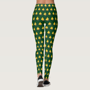 Legging Cotovelos Amarelos-Bonitos Suas Cores