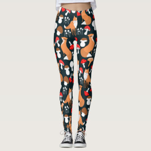 Legging Cotovelos e Pernas de Cogumelos