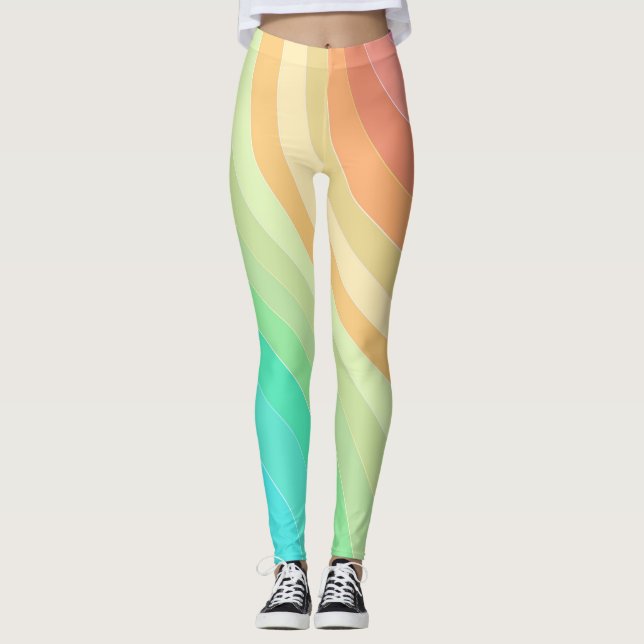 Legging cotovelos pastel (Frente)