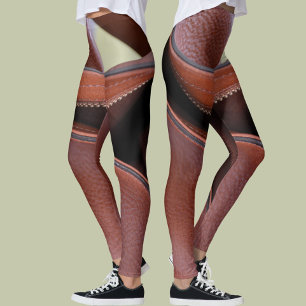 Legging Couro Deszipado Chic Sensual