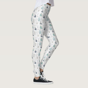 Legging Cozy Home Teal ID985