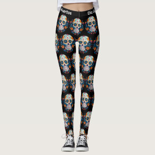Legging Crânio Colorido Día de los Muertos