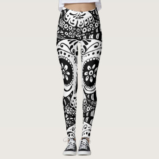 Legging Crânio do açúcar