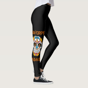 Legging Crânio do açúcar de RSD/CRPS BADASS