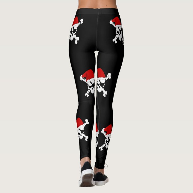 LEGGING CRÂNIO E CANELEIRAS DOS CROSSBONES (Verso)
