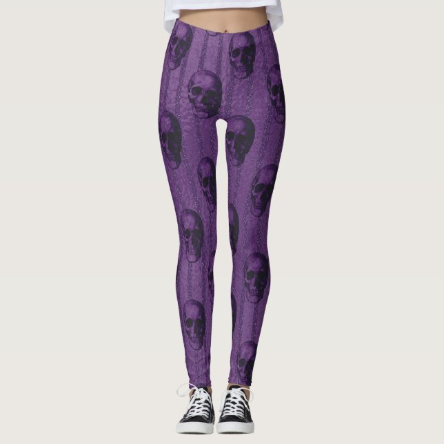 Legging Crânios (Frente)