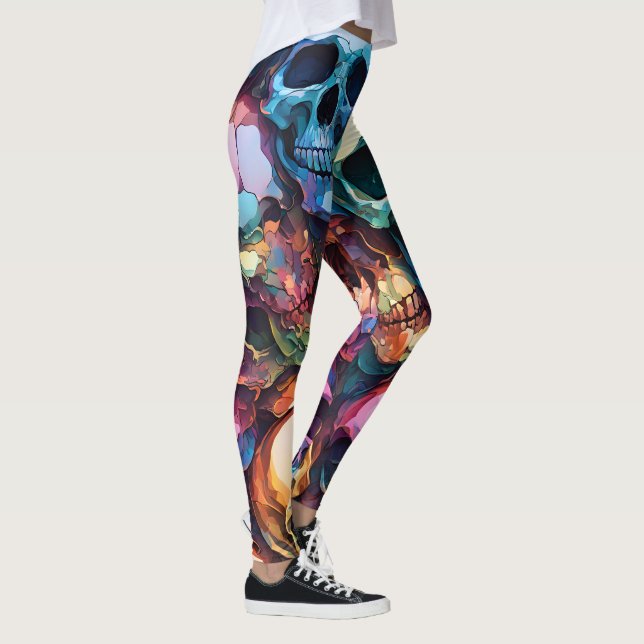 Legging Crânios Funky (Direita)