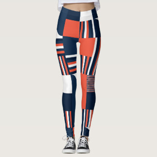 Legging Creative Geométrico: Design moderno sem costura