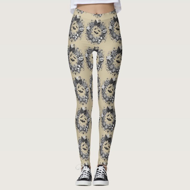 Legging Creepy Wreath (Frente)