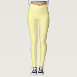 Legging Creme de cor sólida