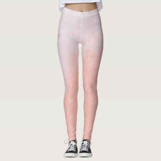 Legging creme rosa