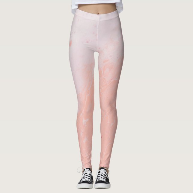 Legging creme rosa (Frente)