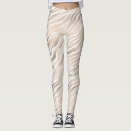 Legging Creme-Zebra, cor-de-rosa