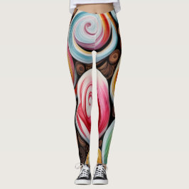 Legging Cremy Swirls