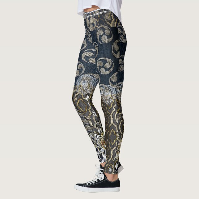 Legging Crescentes imperiais da cidade (Esquerda)