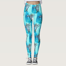 Legging CriançasArt para COC - Tartaruga marinha