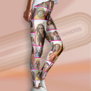 Legging Criar uma Colagem de Fotos Personalizada - 14 Foto