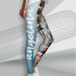 Legging Criar uma Colagem de Fotos Personalizada com 18 Fo<br><div class="desc">Use sua foto ou fotos favoritas para fazer um espetáculo divertido para compartilhar com amigos.</div>