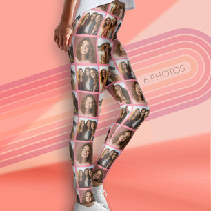 Legging Criar uma Colagem de Fotos Personalizada com 6 Fot