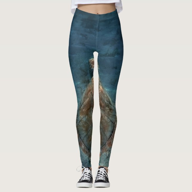 Legging Criaturas do Mar legal (Frente)