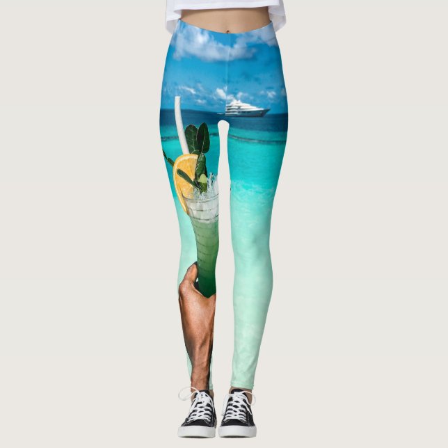 Legging Criaturas do Mar legal (Frente)