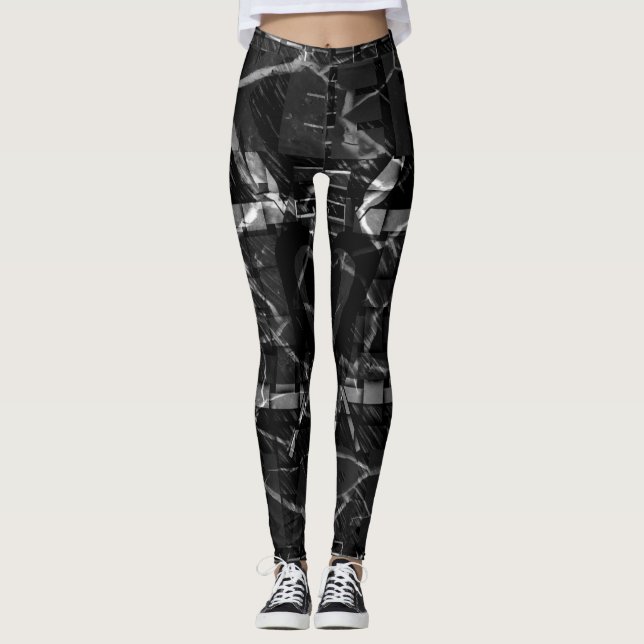 Legging Crie as suas lindas ideias de mulheres de festa (Frente)