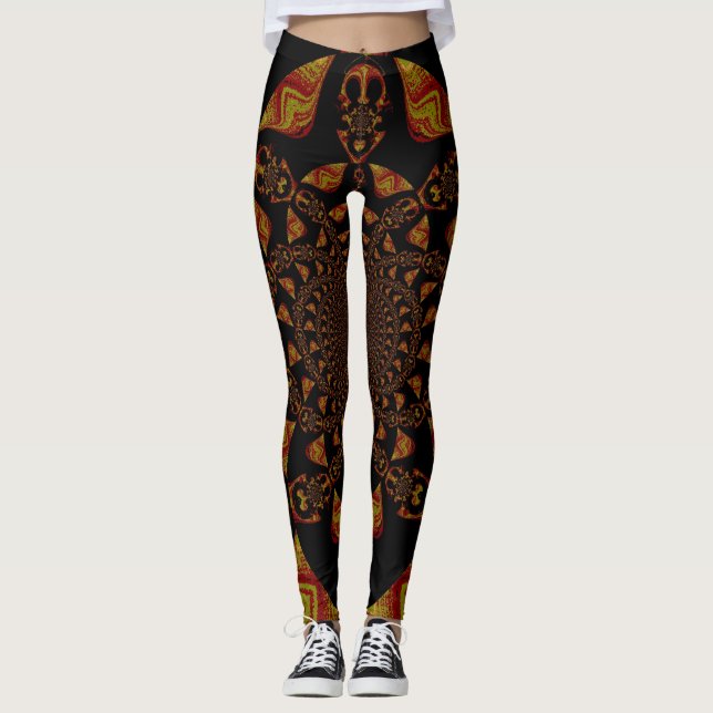 Legging Crie seu próprio Halloween Tights Skeletal Stocks (Frente)