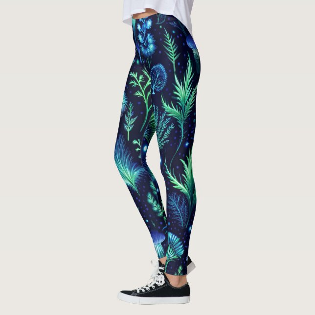 Legging Crie Seu Próprio Jardim Etéreo de Flores Silvestre (Esquerda)