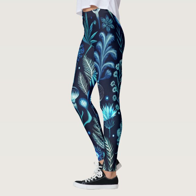 Legging Crie Seu Próprio Jardim Etéreo de Flores Silvestre (Esquerda)