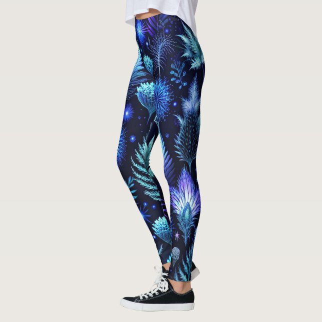Legging Crie Seu Próprio Jardim Etéreo de Flores Silvestre (Esquerda)