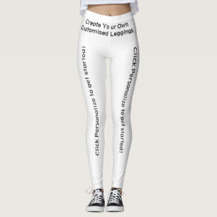 Legging Crie seu próprio personalizado personalizado