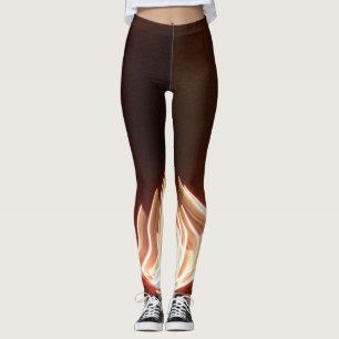 Legging Crie seu próprio queimado com paixão bonito