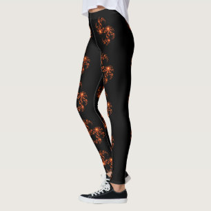 Legging Crie seu próprio tenha um bom dia, Jet Black desig