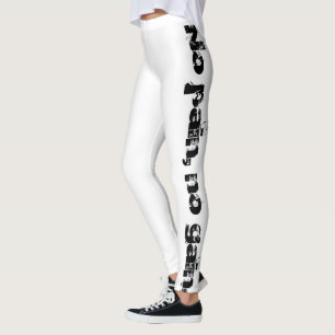 Legging Crie seu próprio texto personalizado   motivação p