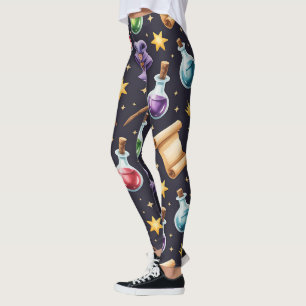 Legging Crie Seus Próprios Pergaminhos de Poções de Feitic
