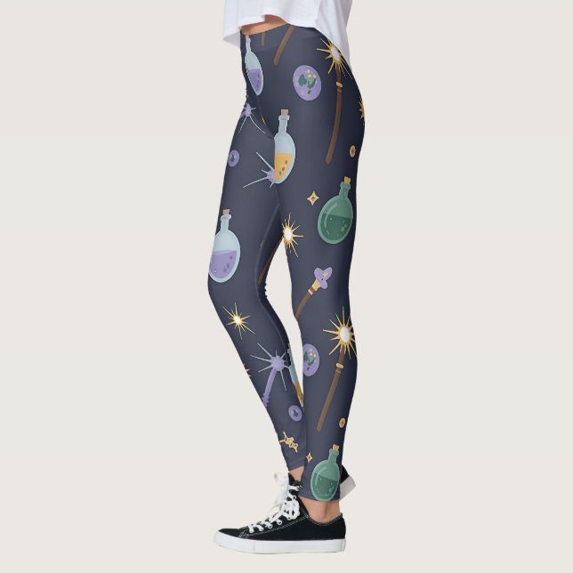 Legging Crie Seus Próprios Potes de Poções Brilhantes Vari (Esquerda)