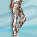 Legging Crie sua própria coleção de fotos - 16 fotos<br><div class="desc">Mostre-se do seu lado divertido com fotos favoritas de amigos e familiares. Uma peça única de roupa que está completamente coberta em pequenas imagens. Para obter melhores resultados,  recorte todas as suas fotos em quadrados antes de carregar para esta colagem.</div>