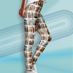 Legging Crie sua própria coleção de fotos - 16 fotos