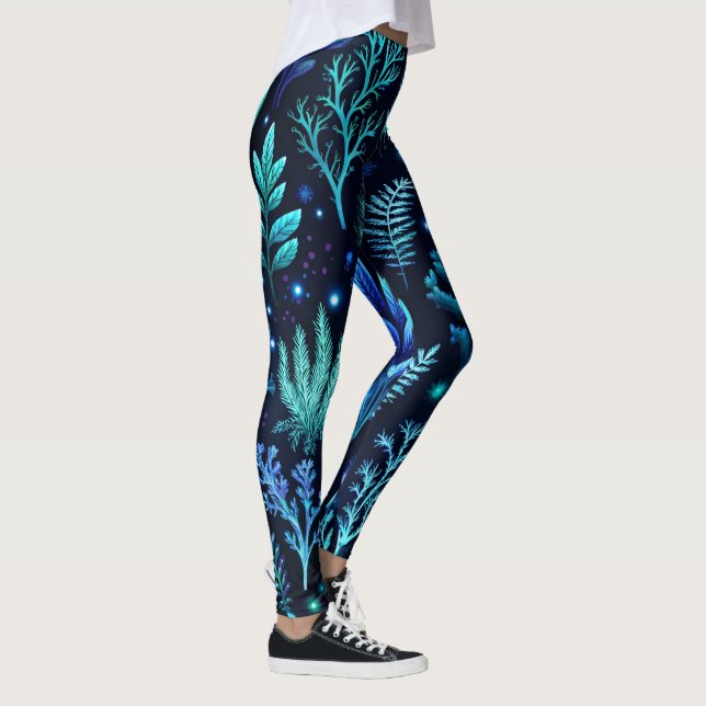 Legging Crie Suas Próprias Flores Silvestres Etéreas do So (Direita)