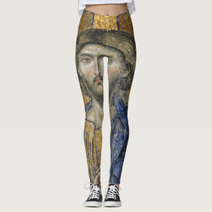 Legging Cristo Pantocrator Islâmico Icônico Religioso Roma