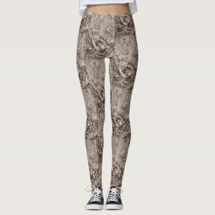 Legging Cristo para o céu por anjos