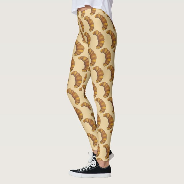 Legging Croissant Croissant Hot Flaky Button Folodie (Esquerda)