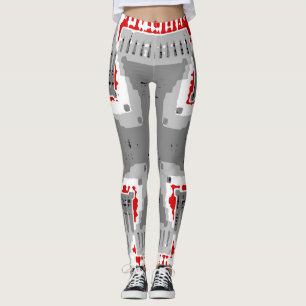 Legging Cruz de Prata