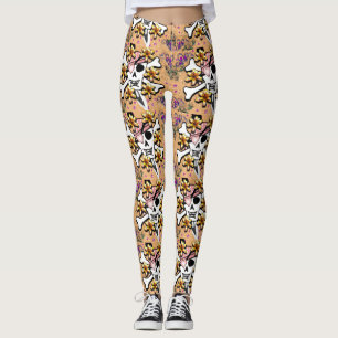 Legging CRUZAMENTOS CRUZADOS PIRATE YOGA PALAVRAS engraçad