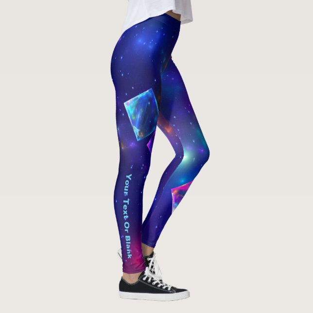 Legging Cubos cósmicos (Direita)