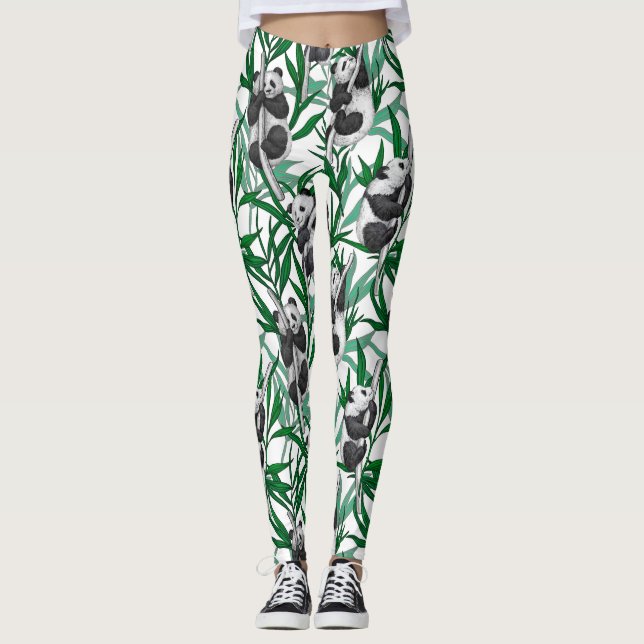 Legging Cubos de pano em (Frente)