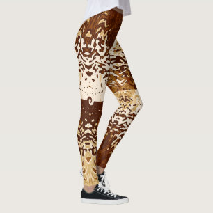 Legging Cuecas de cobre que atraem opostos