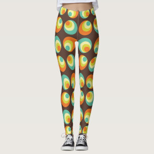 Legging Cultura retrorativa de Pop do Disco 70s 60s