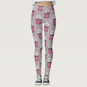 Legging Cupcake de proposta doce