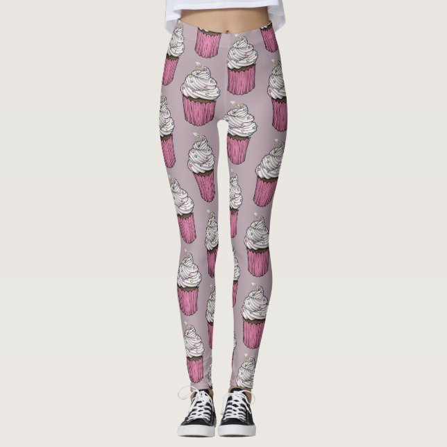 Legging Cupcake de proposta doce (Frente)